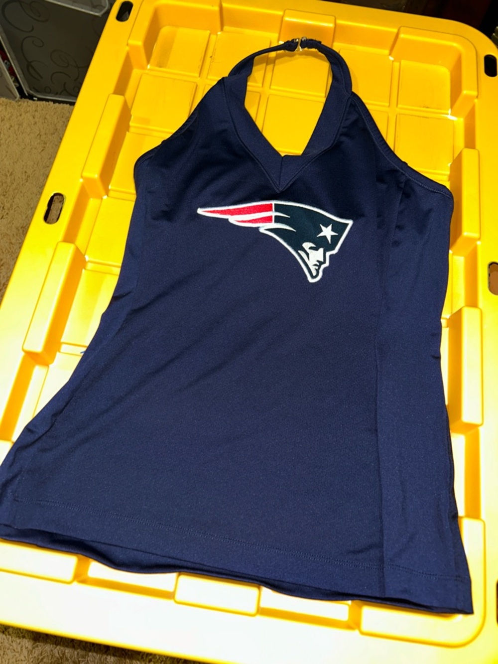 EUC All Sport Couture medium New England halter top